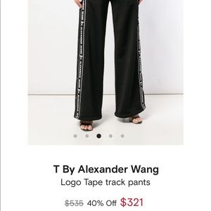 Alexander Wang track pants